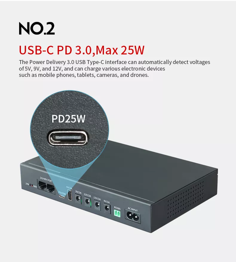 40W DC Mini UPS